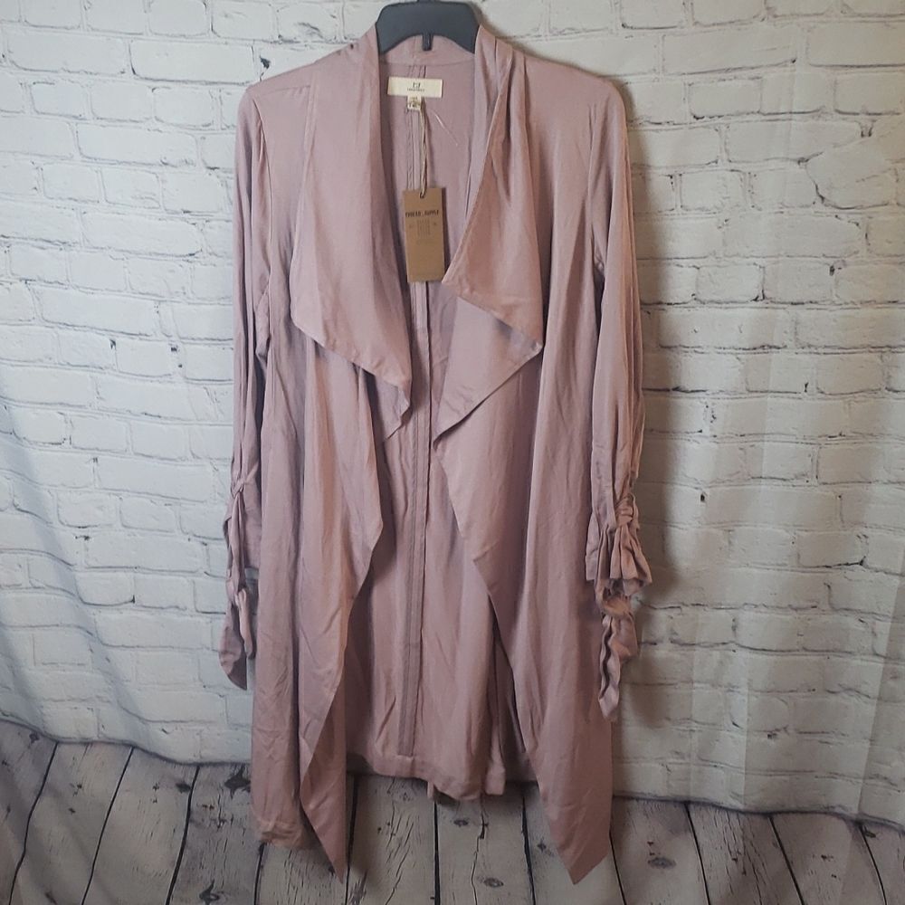 💜NWT Thread Supply Plum Jacket‎